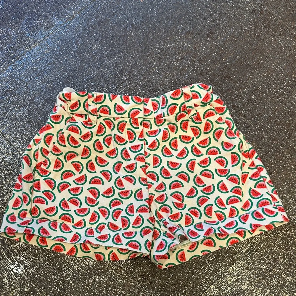 Crewcuts High Waist Shorts with Watermelon Pattern - Picture 1 of 3